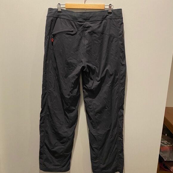 Lululemon men’s lined track pants sweatpants pants vintage gray zip pocket - Picture 2 of 7